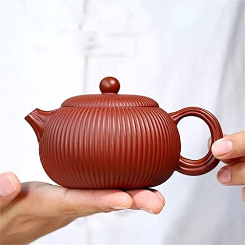 Espesso zisha bule de chá xishi bule chineses chinear chá conjunto de chá à tarde