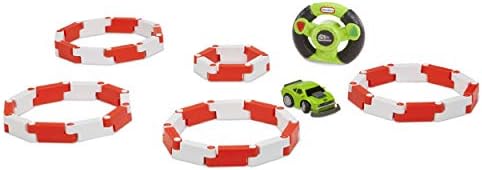 Little Tikes YouDrive Flex Tracks Green Muscle Car w/Easy Direcion RC, multicolorido