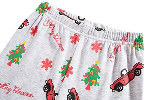 Garotas de Natal de Natal Crianças PJS Presente Conjunto Crianças Cotton Sleepwear