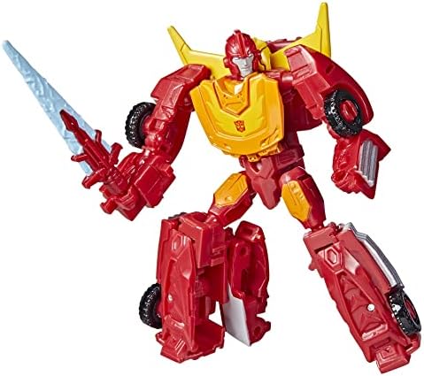 Transformers Toys Generations Legacy Core Autobot Hot Rod Ação Figura - crianças de 8 anos ou mais, 3,5 polegadas