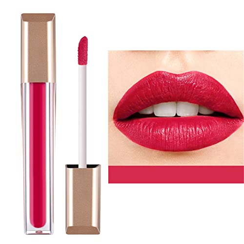 Xiahium Lip Gloss for Kids Girls Girls 8 Anos de Velvet Lipstick Cosméticos Classic Classic Waterspert During Smooth