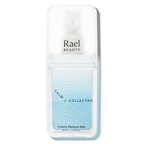 Cuidados com a pele Rael, spray de névoa facial cremosa de umidade-spray facial hidratante, todos os tipos de pele, com ácido