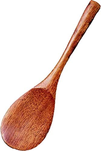 Fukui Craft Rice Spoon, Spatula de arroz de madeira, feita no Japão, grande, por 5 a 10 pessoas