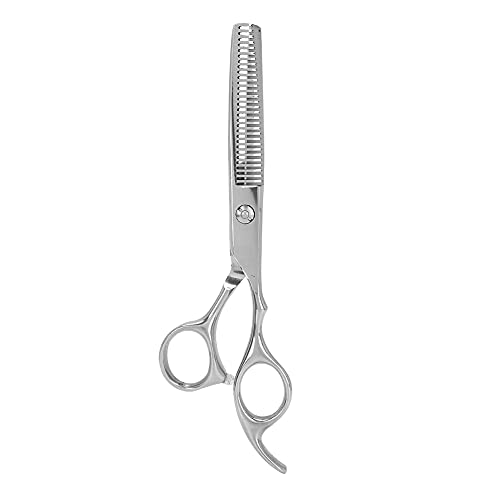 Tesoura de desbotamento de cabelos de aço profissional 17,2cm/6,8N barbeiro salão de cabeleireiro para cabeleireiro para cabeleireiro