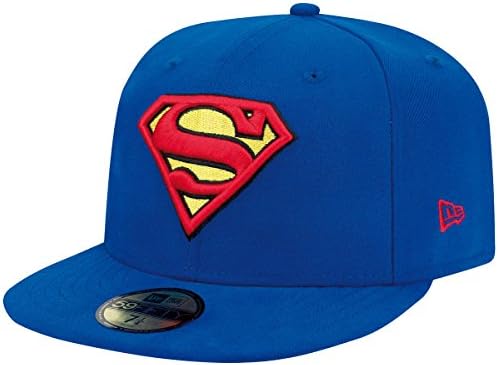 New Era Cap Marvel Superman Basic Logo ajustado 6 7/8-8