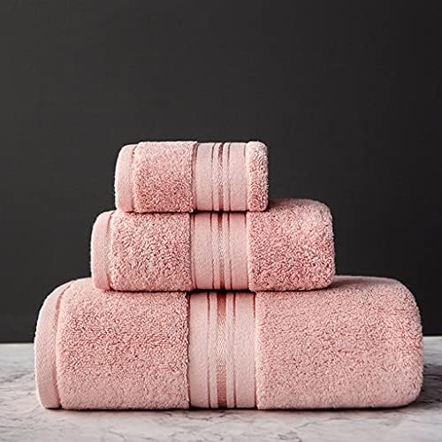 Hnbbf Banho Toalheiro Conjunto de algodão Super absorvente Face/grossa e grande toalha de banho banheiro