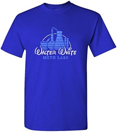 The Goozler - Walter White Meth Labs - Camiseta de algodão masculino