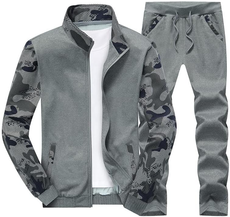 Running Men Sweatsuit Ruach 2 peças roupas de manga comprida jogging correndo esportes atléticos terno de terno de homens conjuntos