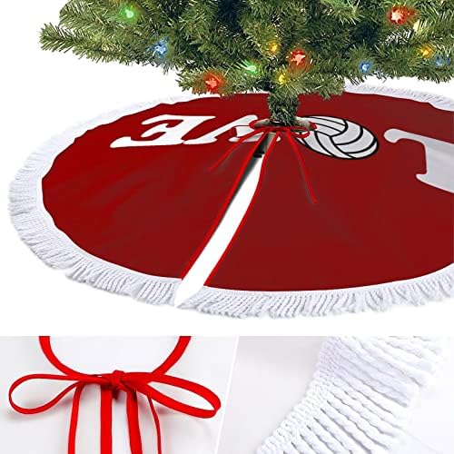Love Volleyball Christmas Tree Salio