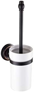 Escova de vaso sanitário nykk e suporte preto pincel de vaso sanitário de bronze preto escova de cerâmica escova de banheiros escova de banheiro compacto pincel de vaso sanitário