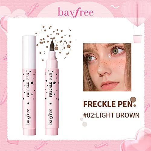 Pontos pequenos de sardas longas naturais de 2,5 ml de caneta à prova d'água seca dura Freckle Facial Quick Beauty Ferramentas