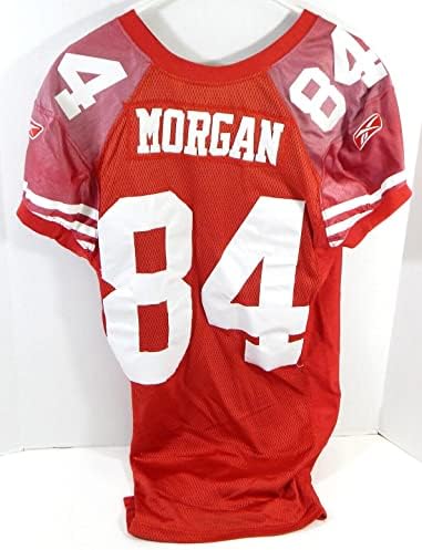 2011 SAN FRANCISCO 49ers Josh Morgan 84 Game usou Red Jersey 44 DP26465 - Jogo da NFL não assinado Jerseys usados