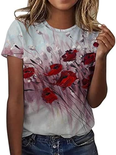 Pescoço quadrado de pescoço respirável na moda Casual Casual Selta Diária Diária Camisetas Grandes de tamanho para mulheres gráficas