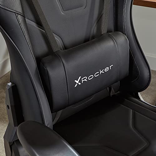 X -rocker Agility Sport Esport Gaming Chair com ajuste de conforto - Carbon Black