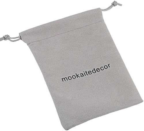 Pacote MookaitEdecor - 2 itens: Ambar de âmbar de calcita âmbar Natural Pedra geode e embalagem de 15 estrelas Mini pedras de bolso