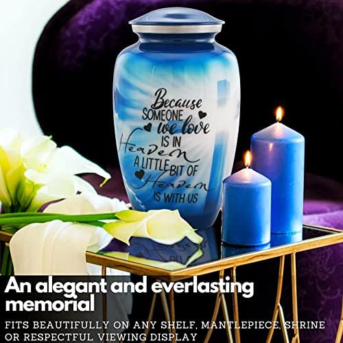 Amaira Memoriais Cremação Urna para Ashes Adultos Humanos Homens e Mulheres, Urnas para Ashes Male Adultos, Urnas para Ashes Humanos