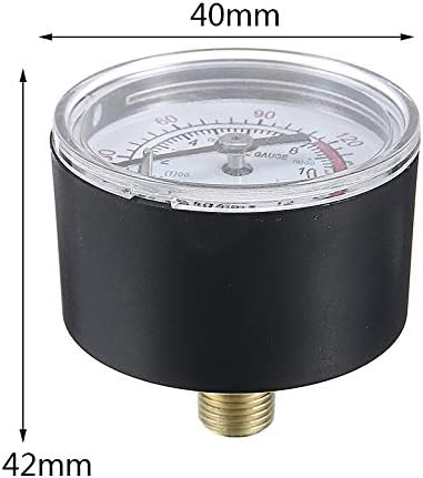 Koleso 1pcs 1/8 Male Male Thread Hydraulic Pressure Manager