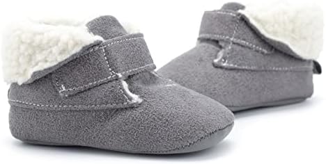 Sapatos infantis de criança sola sola de inverno de inverno não deslize quente mais quente e criança botas de inverno