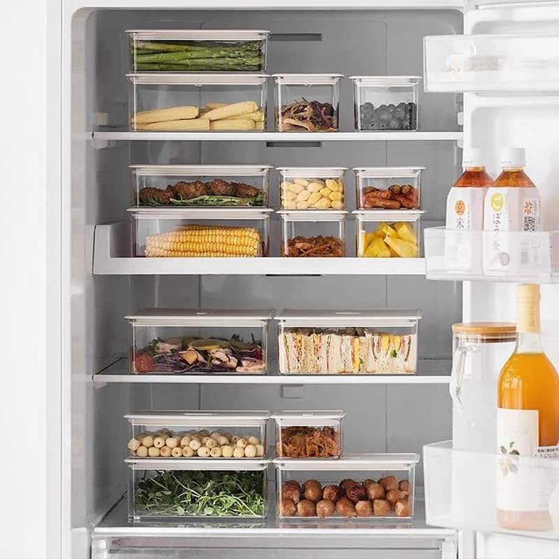 JAHH Organizador da geladeira Caixa de preservação especial de cozinha de cozinha caixa de armazenamento de refrigerador