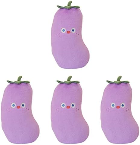 CANIGHT KIDS Toys 4pcs vegetais para crianças de almofada de almofada de pelúcia de pluxes