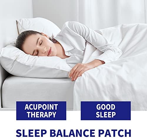 NPKGVia Sleep Patch domestil Sleeping Patch Point Point Pressão Massagem ajuda a dormir 18pc.