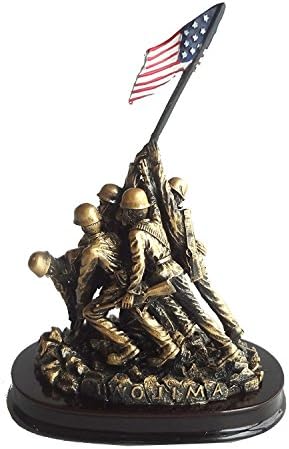 Washington DC US Marine Corps War Memorial estatueta: O Memorial Iwo Jima
