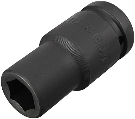 UXCELL 3/4 de polegada de carro de 19mm de profundidade de impacto, 6 pontos, CR-V, métrica