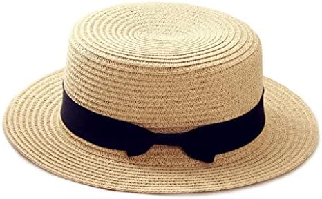 ZSEDP SUMPLAR SUMPLEIRO-MEIRO-CRIANÇA CHAPE DE PRAIA Casual Casual Hat feminino Brim Brim Bowknot Cap Girls Sun Hat Hat