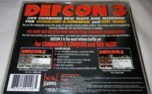Defcon 3 para comando e conquista e níveis de complemento de alerta vermelho