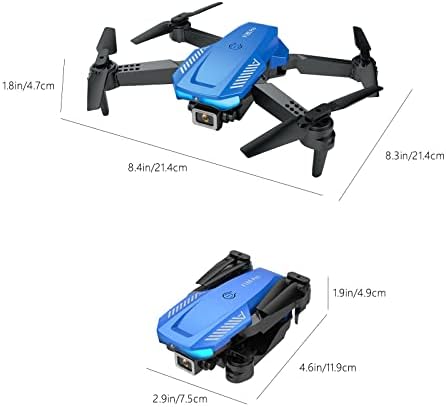 Drone com dupla câmera 4k HD FPV Remote Control Toys Birthday Gifts Para meninos meninas com uma chave de ajuste de