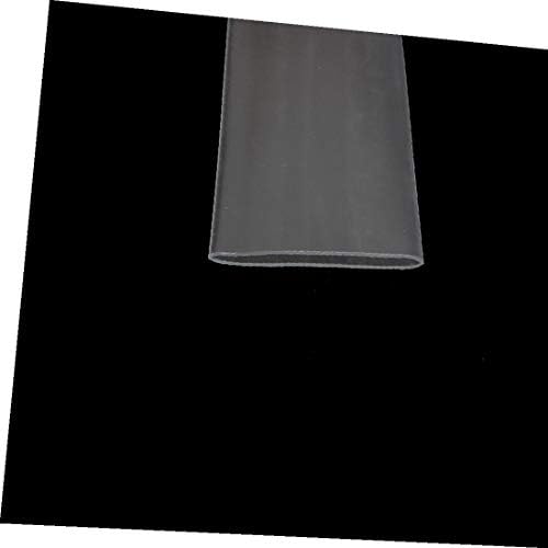 X-Dree 2m de comprimento 9 mm DIA. Tubo encolhida com calor poliolefina limpa para reparo de fios (2m de largo 9 mm de