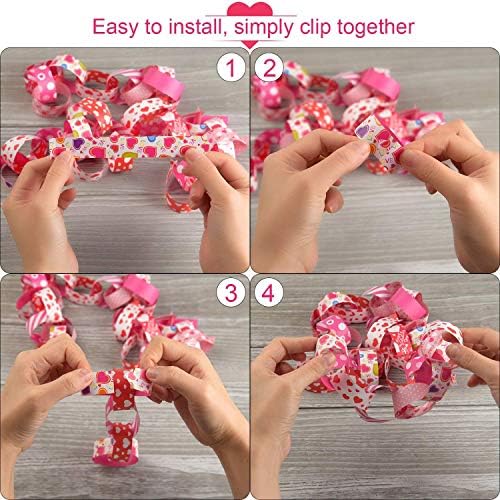 Tuparka Valentine Paper Chains