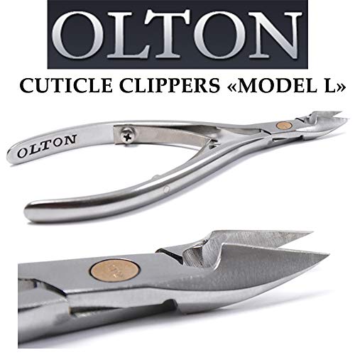 Olton Handmade Professional Manicure Tool, Pedicure / Olton Nippers / S, 7-9mm / m, 9-12mm / L, 13-16mm / Cuticle Scissors, 100mm / 113mm / empurrador