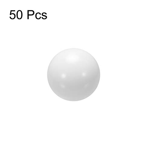 UXCELL de 3/8 polegadas POM Coin Balls, bola de rolamento de plástico 50pcs