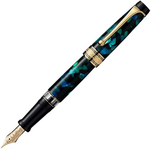 Aurora 996-Dorf Pen, Fine Point, Optima Arancho, Tipo de sucção, Nib 14K, importação genuína