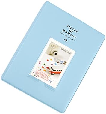 Álbum de strip-scrapbooking do álbum de strip-foto do solustre para footos álbum de folhas de folhas soltas de folhas de memória álbum de memória Creative Memory Albums High Capacity The Album Storage Travel Blue Blue