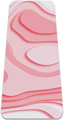 Siebzeh Abstract Pink Background Premium grossa Yoga Mat ECO Amigo da saúde e fitness non slip tapete para todos os tipos de ioga