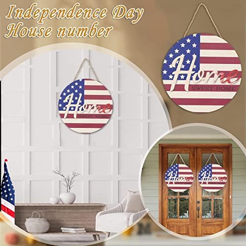 Independence Day Wooden House Número