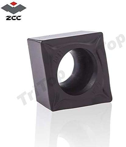 Ferramenta FIN ZCC CCMT 09T304 HM YBC252 ZCC CT Ferramentas de corte de carboneto cimentadas ZCCC CCMT09T304 Turning Inserts