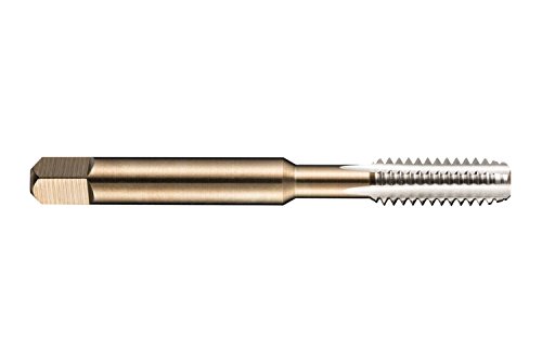 Dormer E513 Torneira de flauta reta de aço de alta velocidade, acabamento não revestido, haste redonda com extremidade