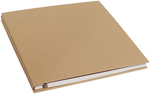 Aoof Blank Kraft Paper Manual Diy Grande Álbum de Foto Large Casto Film