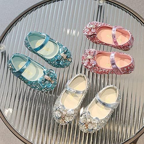 Sapatos infantis banda de moda Diamond Bottom Bottom Princess Shoes Fashion Bow Princess Sapatos de fundo macio sandálias