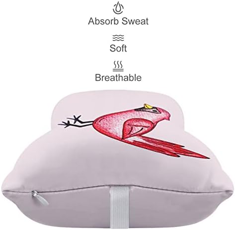 Cardinal-Birds-Birds Car pescoço travesseiros de memória espuma de espuma macia apoio de cabeça de cabeça descanso