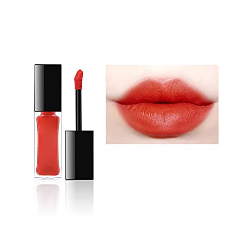 Lip Wine Lip Glaze Névoa Batom Face pode manter a maquiagem por um longo tempo e é leve e excelente e pode compensar uma névoa maçante e delicada maquiagem labial 5ml Lip Gloss Plumper