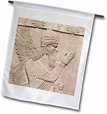 Imagem 3drose de Ninurta Antigo Assíria Guerreiro de Deus Vitória e Agricultura - Flags