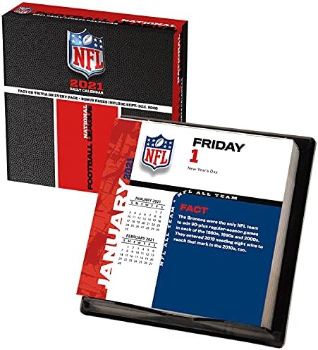 Turner Licensing NFL 2021 Box Calendário