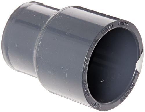 Spears 429-g de ajuste de tubo de PVC, acoplamento, cronograma 40, cinza, 1-1/2 x 1-1/4 soquete
