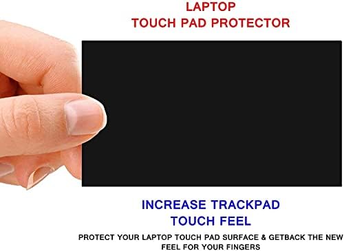 ECOMAHOLICS Premium Trackpad Protector para MSI Modern 15 15,6 polegadas Laptop, Touch Black Touch Pad Anti Scratch