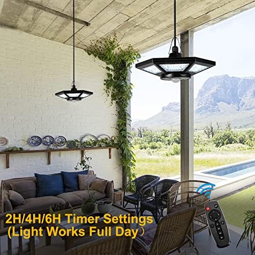 DeGruend Solar Shed Lights Outdoor & Indoor portátil luzes portáteis com sensor de movimento, 4 modos de luz, 1000lm