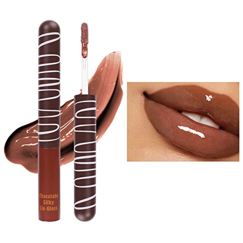 Xiahium smackers maquiagem chocolate Lip Lip Hidration hidratante hidratante durar hidratante não pegajoso